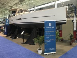 New England Boat Show. Dufour Display